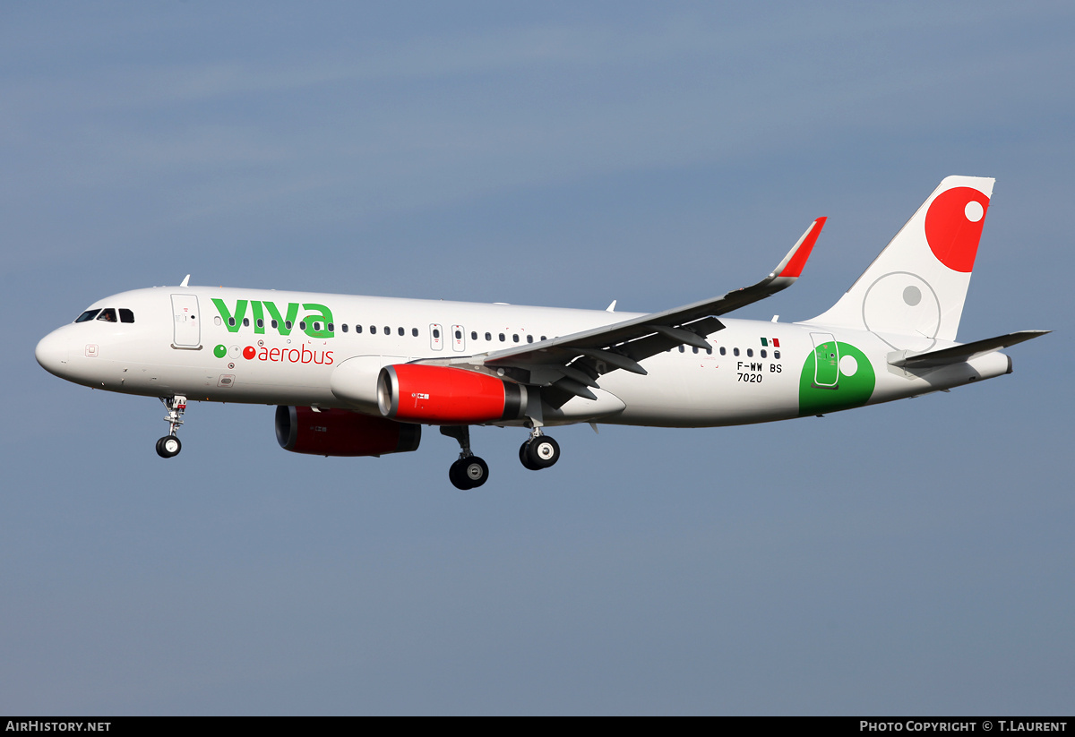Aircraft Photo of F-WWBS | Airbus A320-232 | Viva Aerobús | AirHistory.net #240768