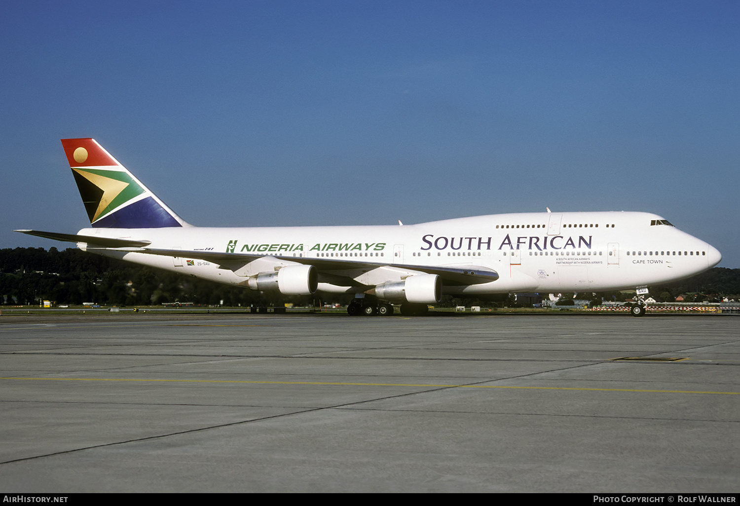 Aircraft Photo of ZS-SAU | Boeing 747-344 | South African Airways | AirHistory.net #240798