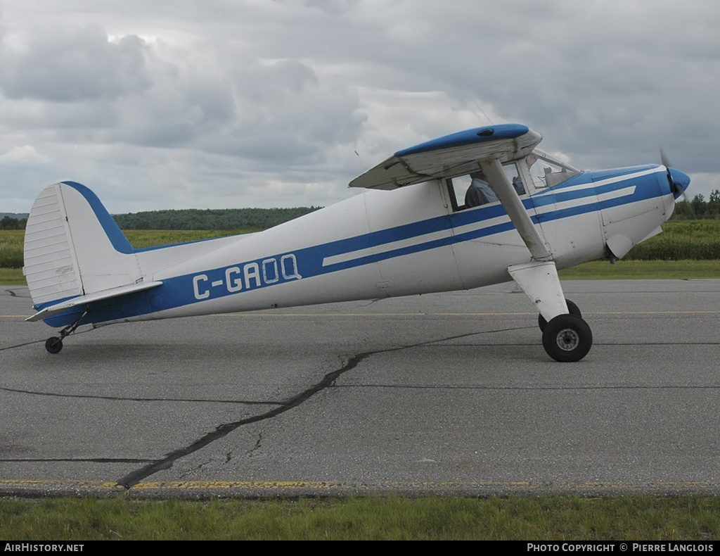 Aircraft Photo of C-GAOQ | Luscombe 8E Silvaire | AirHistory.net #240801