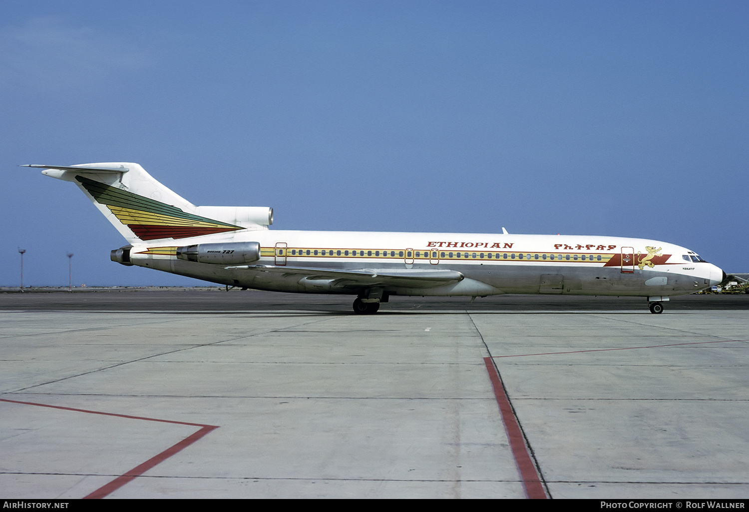 Aircraft Photo of ET-AHL | Boeing 727-260/Adv | Ethiopian Airlines | AirHistory.net #240804