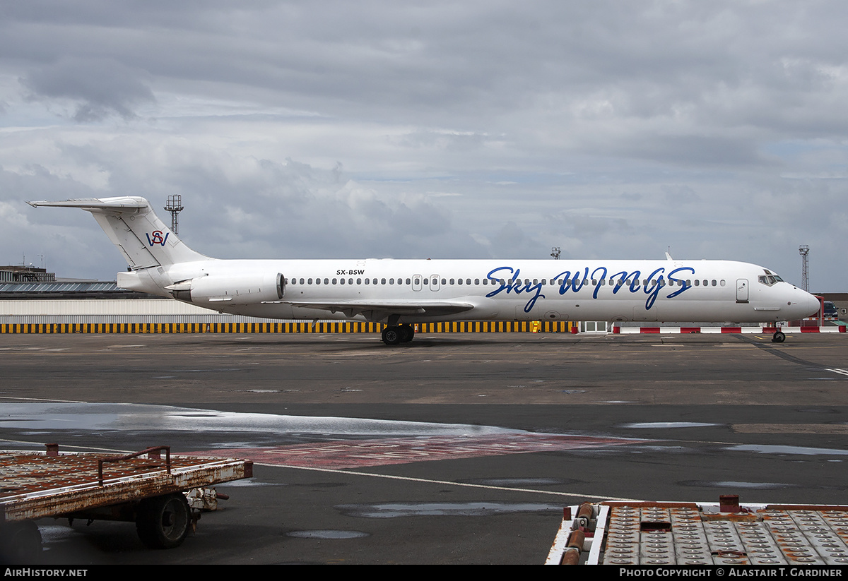 Aircraft Photo of SX-BSW | McDonnell Douglas MD-83 (DC-9-83) | Sky Wings | AirHistory.net #240814