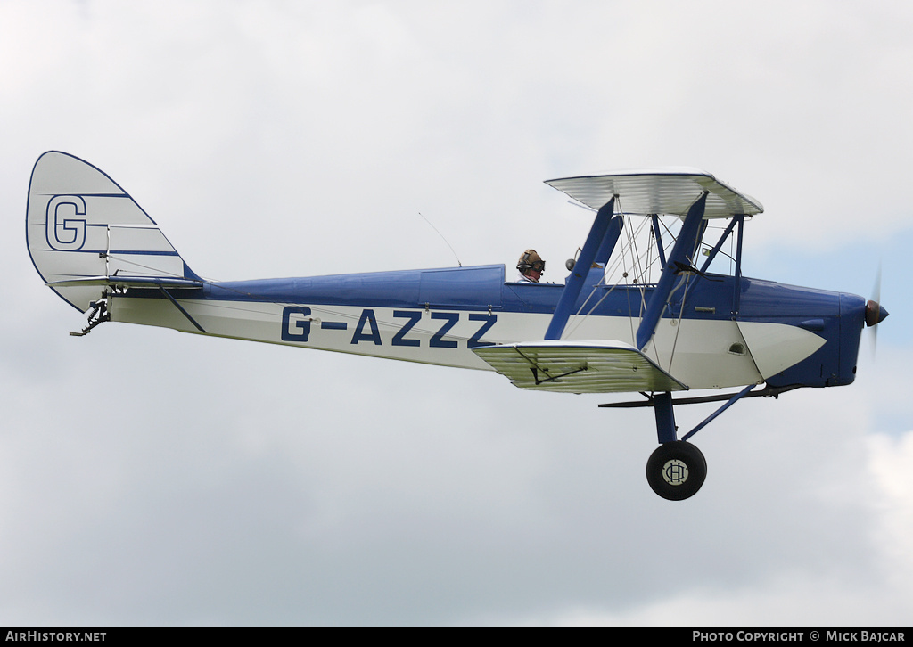 Aircraft Photo of G-AZZZ | De Havilland D.H. 82A Tiger Moth II | AirHistory.net #240823