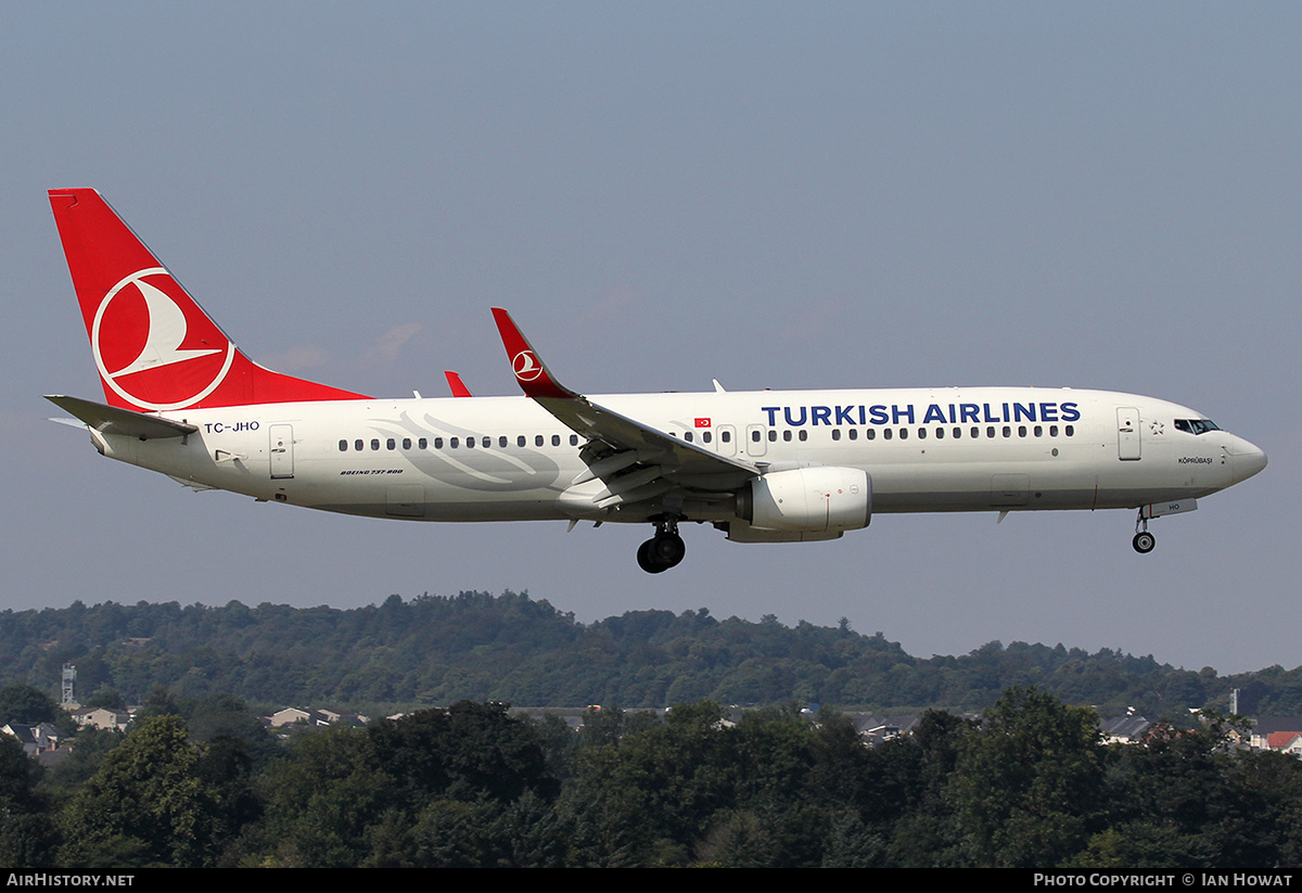 Aircraft Photo of TC-JHO | Boeing 737-8F2 | Turkish Airlines | AirHistory.net #240828