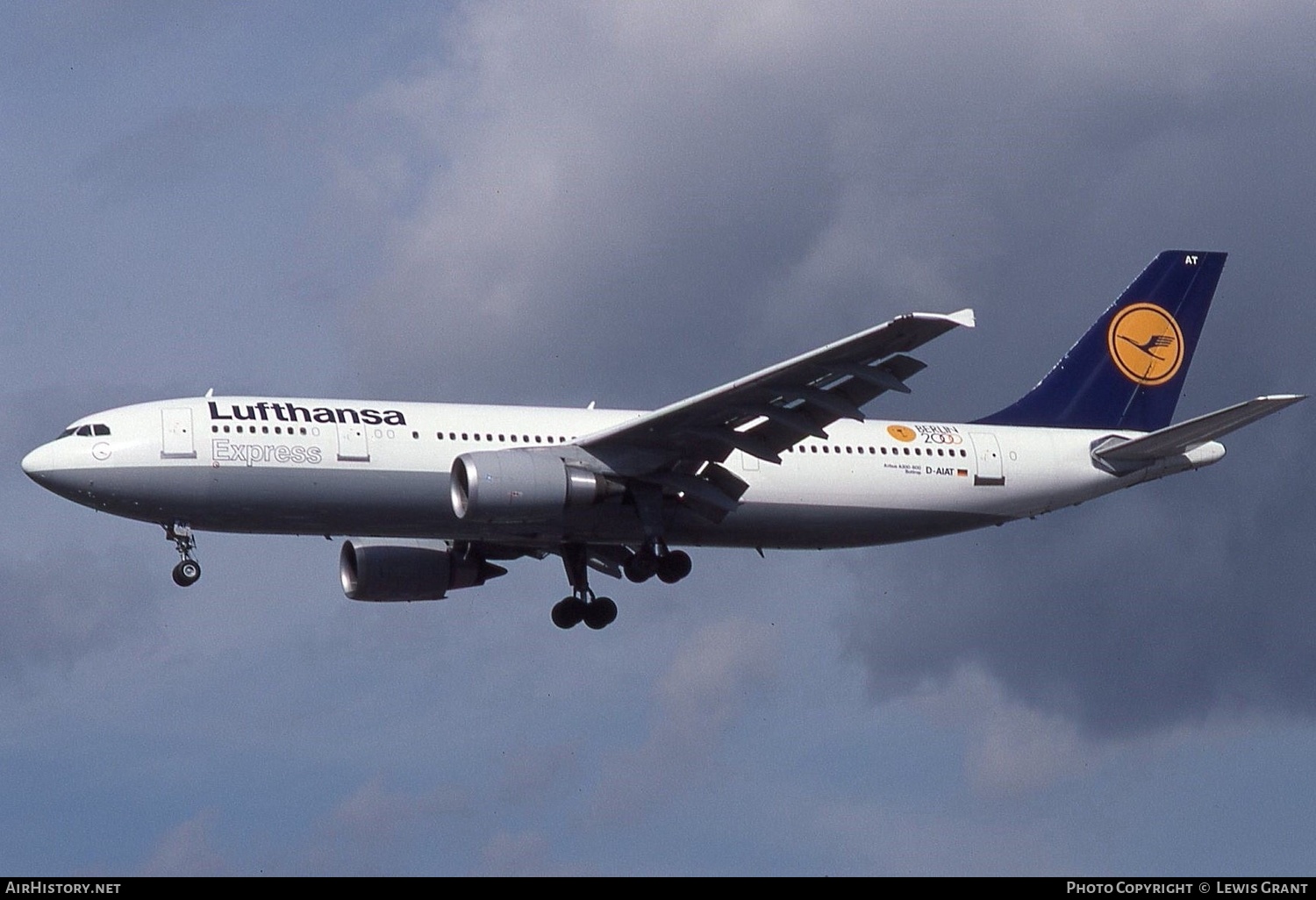 Aircraft Photo of D-AIAT | Airbus A300B4-603 | Lufthansa Express | AirHistory.net #240829
