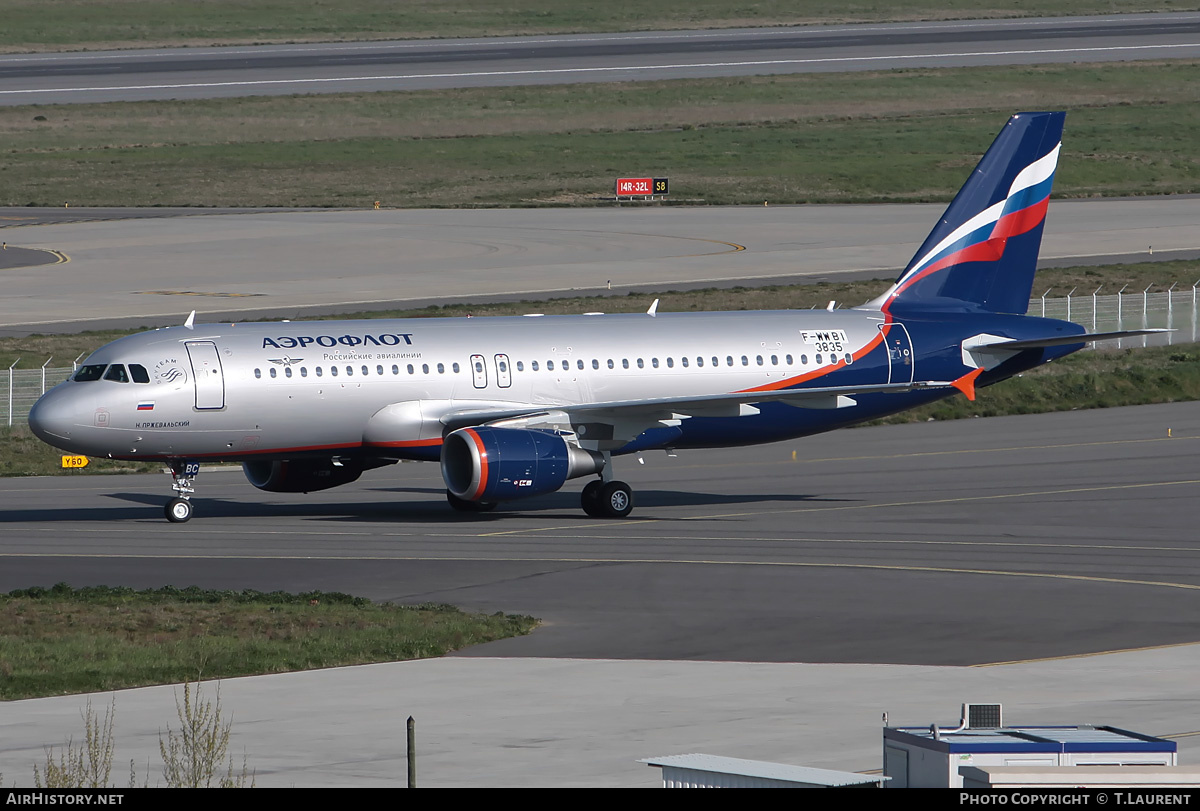 Aircraft Photo of F-WWBI | Airbus A320-214 | Aeroflot - Russian Airlines | AirHistory.net #240831