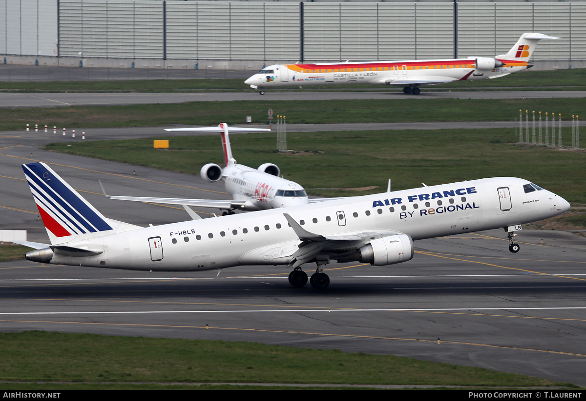 Aircraft Photo of F-HBLB | Embraer 190LR (ERJ-190-100LR) | Air France | AirHistory.net #240833