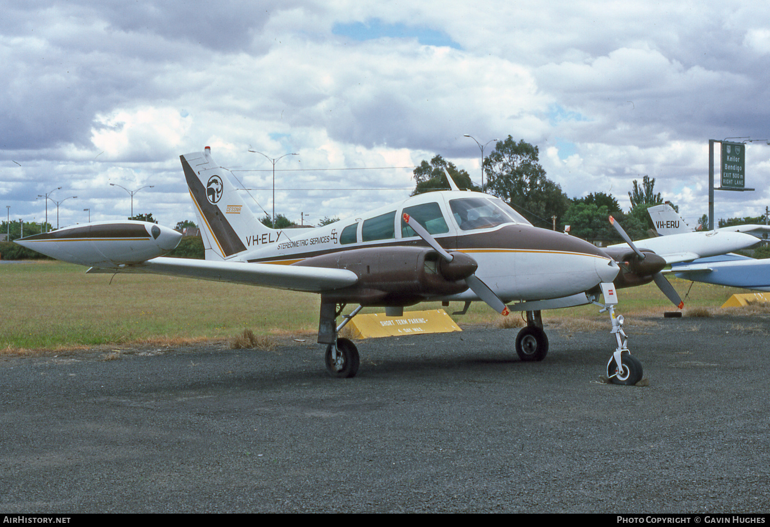 Aircraft Photo of VH-ELY | Cessna 310I | Stereometric Services | AirHistory.net #240837