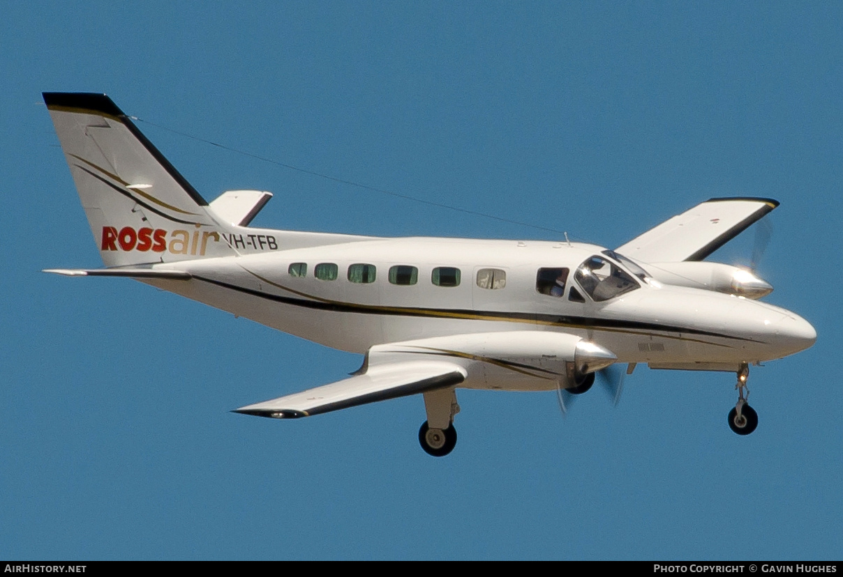 Aircraft Photo of VH-TFB | Cessna 441 Conquest | Rossair | AirHistory.net #240847
