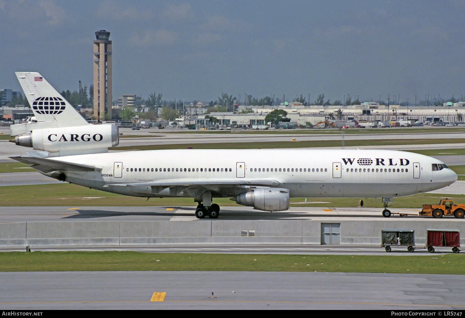 Aircraft Photo of N106WA | McDonnell Douglas DC-10-30CF | World Airways Cargo | AirHistory.net #240851
