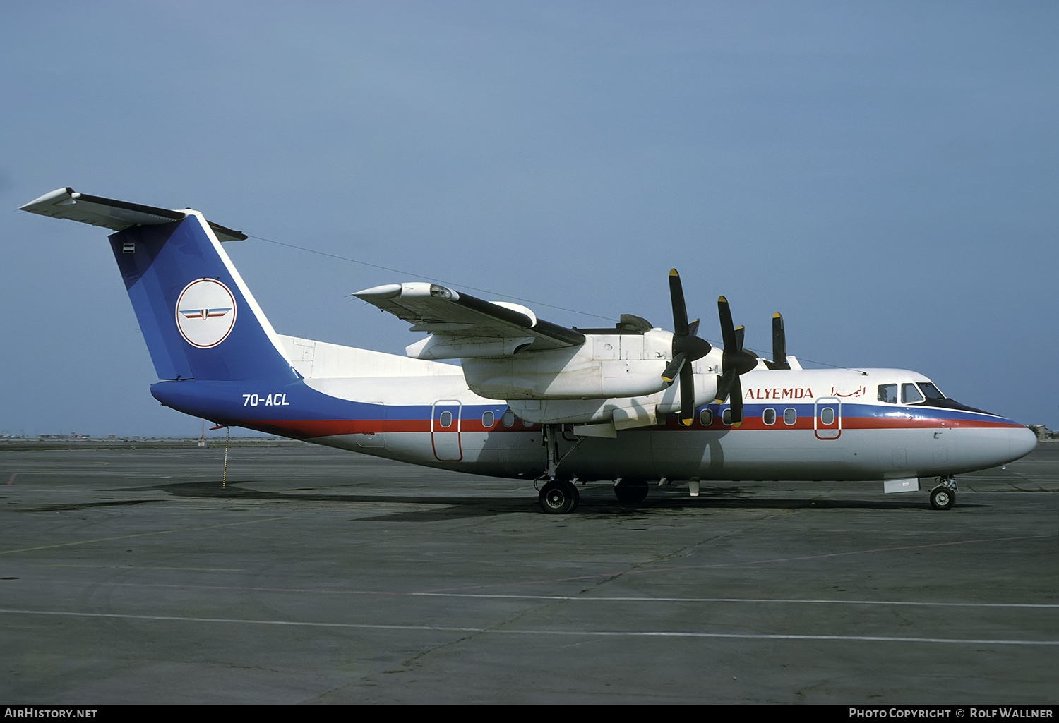 Aircraft Photo of 7O-ACL | De Havilland Canada DHC-7-103 Dash 7 | Alyemda | AirHistory.net #240852