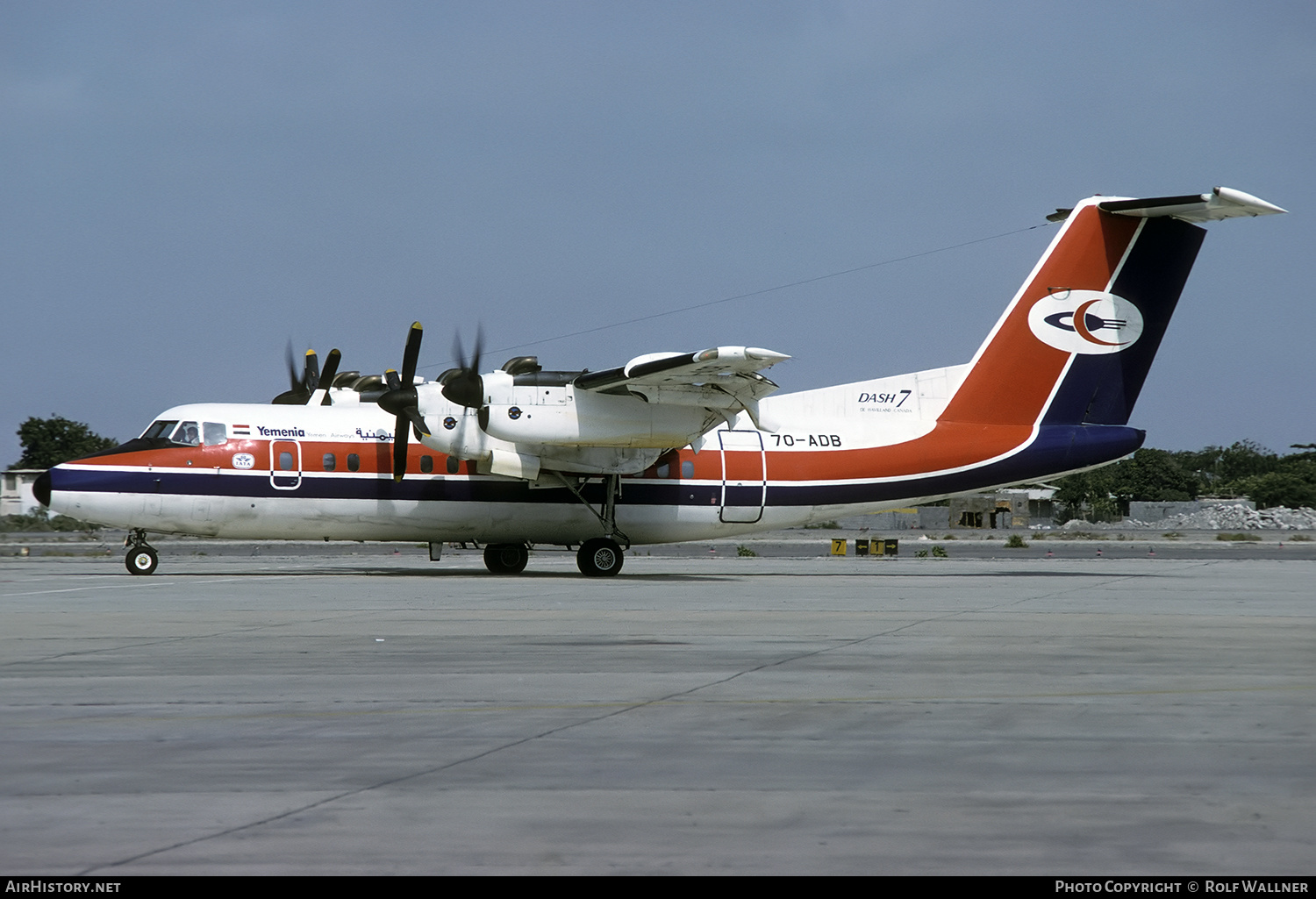 Aircraft Photo of 7O-ADB | De Havilland Canada DHC-7-102 Dash 7 | Yemenia - Yemen Airways | AirHistory.net #240855