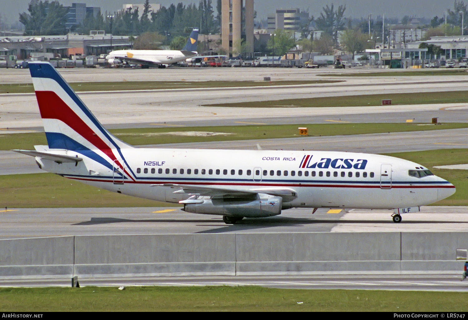 Aircraft Photo of N251LF | Boeing 737-2L9/Adv | LACSA - Líneas Aéreas de Costa Rica | AirHistory.net #240858