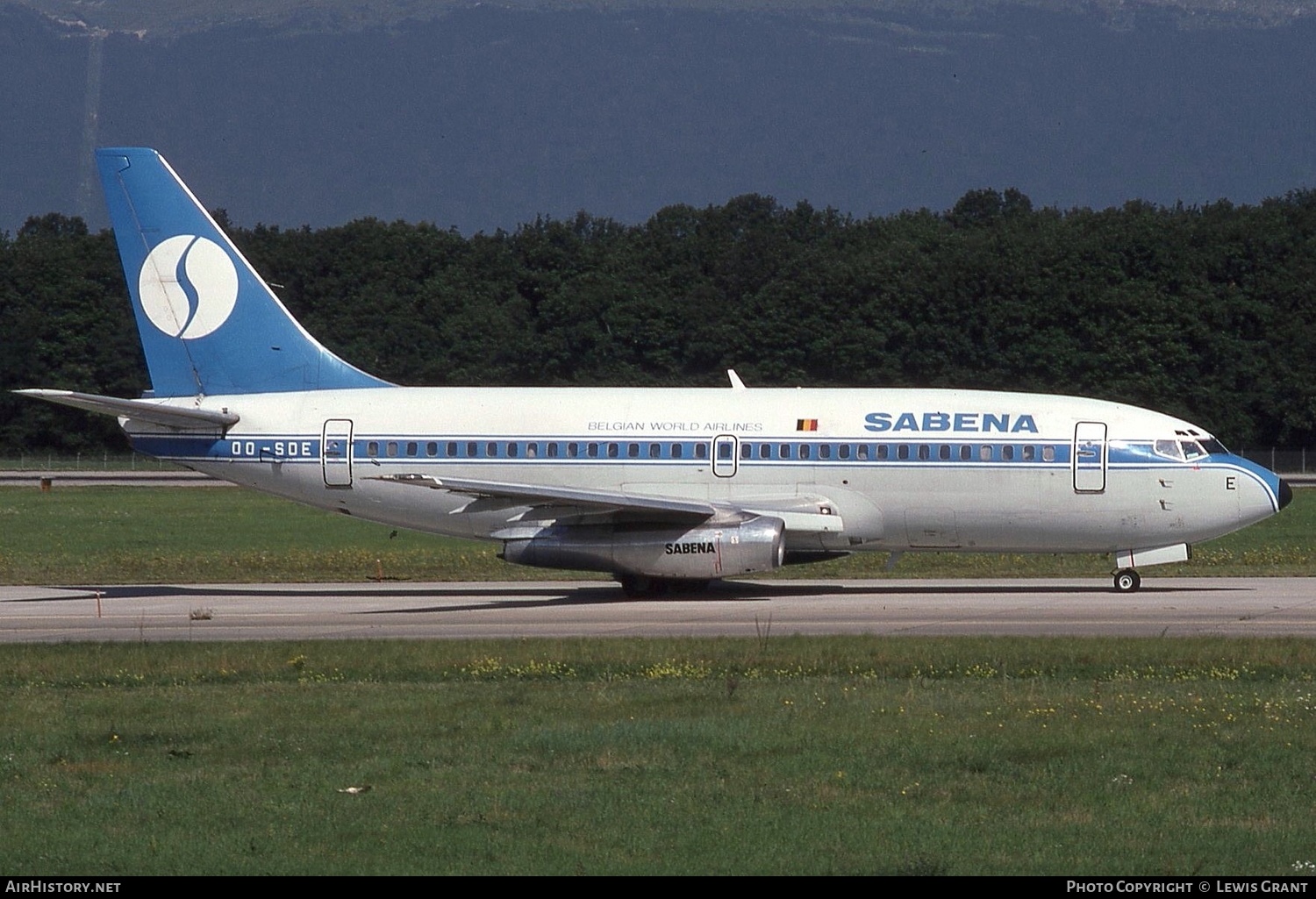 Aircraft Photo of OO-SDE | Boeing 737-229/Adv | Sabena | AirHistory.net #240867