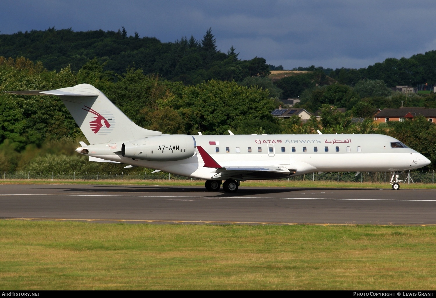 Aircraft Photo of A7-AAM | Bombardier Global Express (BD-700-1A10) | Qatar Airways | AirHistory.net #240872