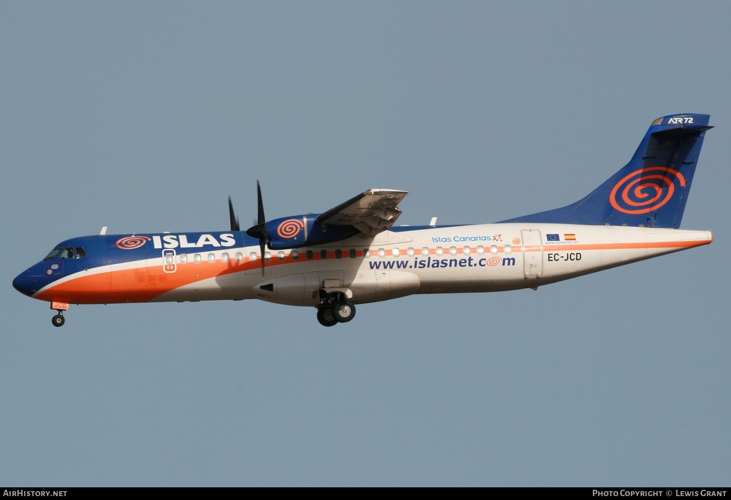 Aircraft Photo of EC-JCD | ATR ATR-72-212 | Islas Airways | AirHistory.net #240888
