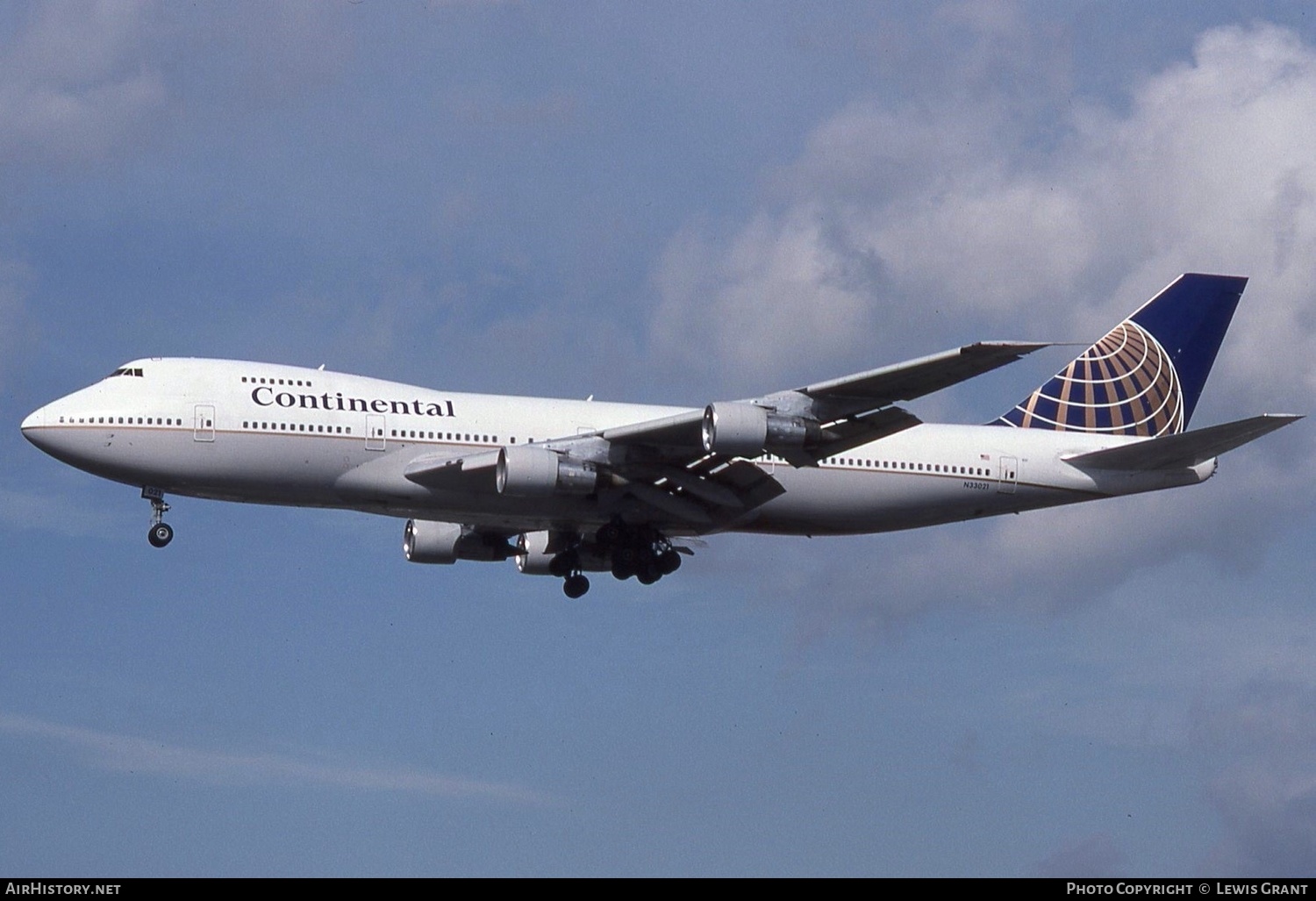 Aircraft Photo of N33021 | Boeing 747-243B | Continental Airlines | AirHistory.net #240892