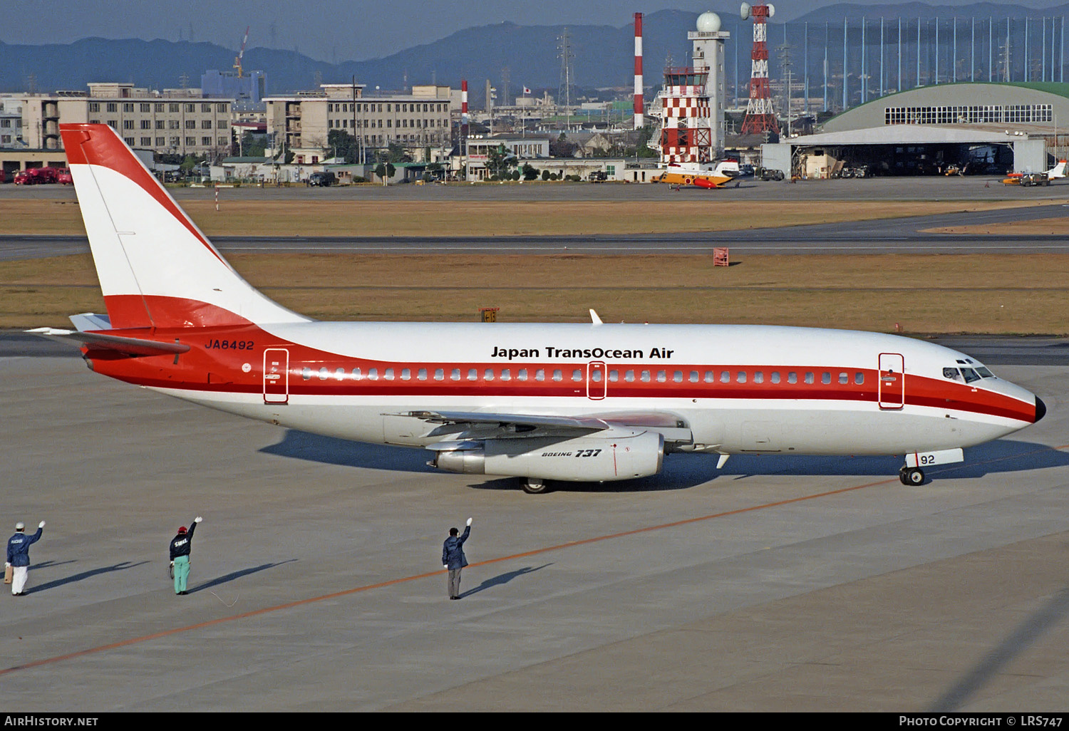 Aircraft Photo of JA8492 | Boeing 737-2Q3/Adv | Japan TransOcean Air - JTA | AirHistory.net #240908
