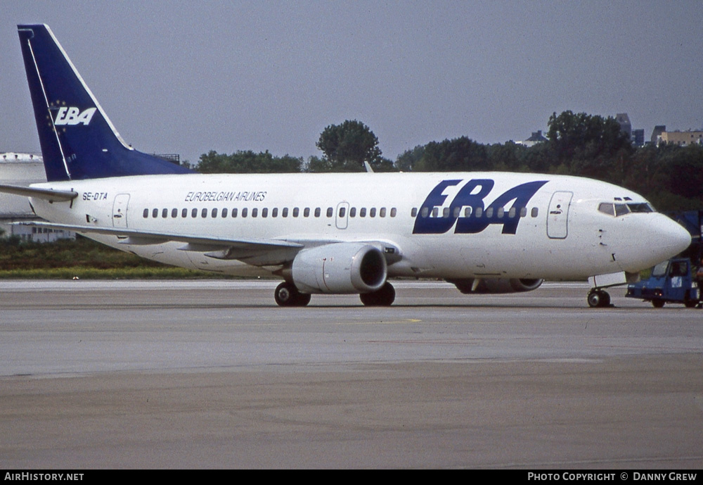 Aircraft Photo of SE-DTA | Boeing 737-3Q8 | EBA - Eurobelgian Airlines | AirHistory.net #240913