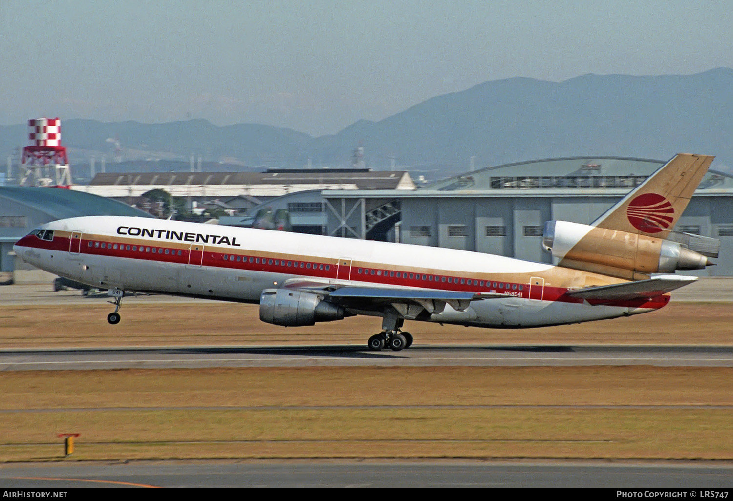 Aircraft Photo of N68041 | McDonnell Douglas DC-10-10 | Continental Airlines | AirHistory.net #240914