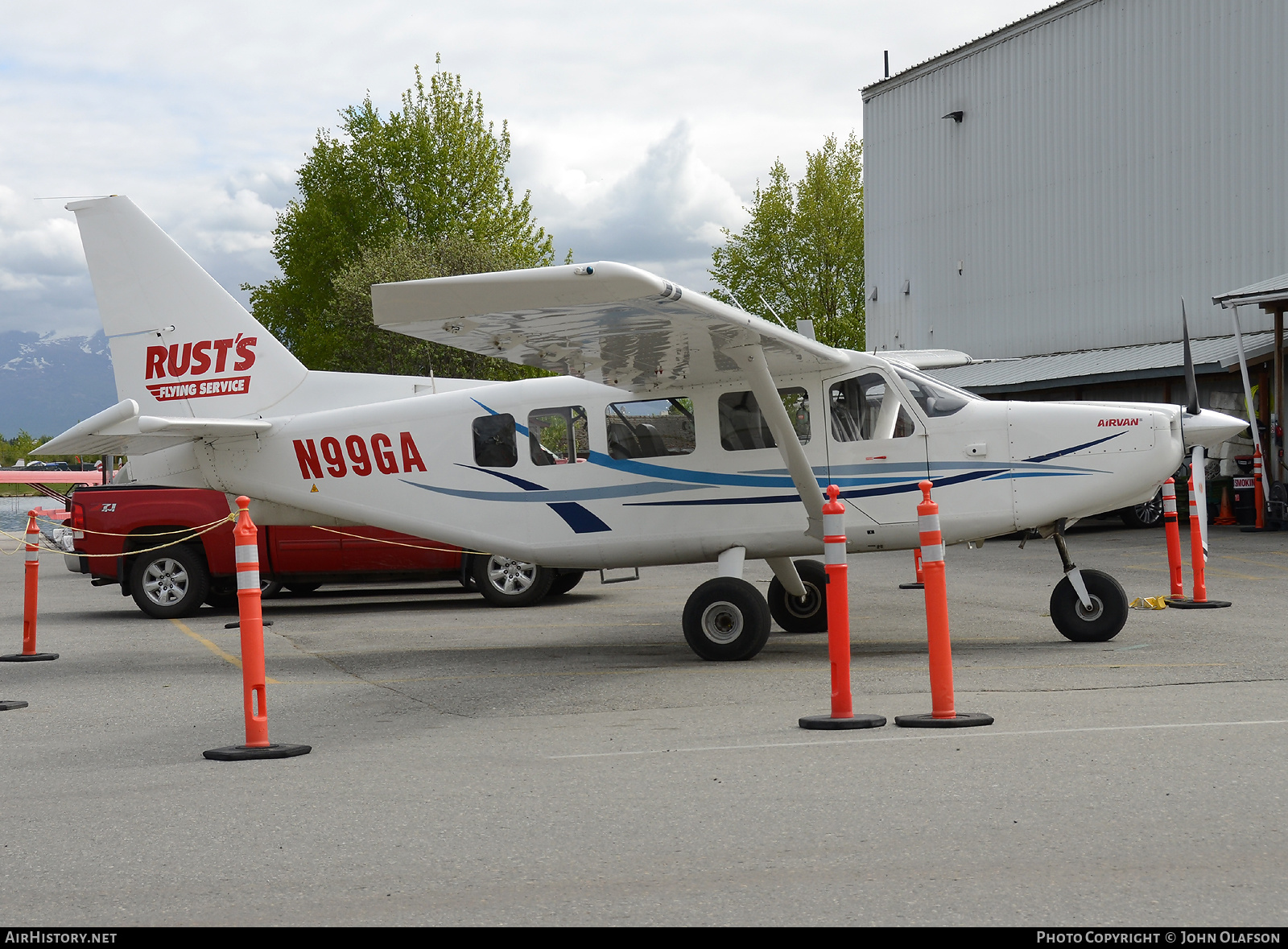 Aircraft Photo of N99GA | GippsAero GA8-TC320 Airvan | Rust's Flying Service | AirHistory.net #240926