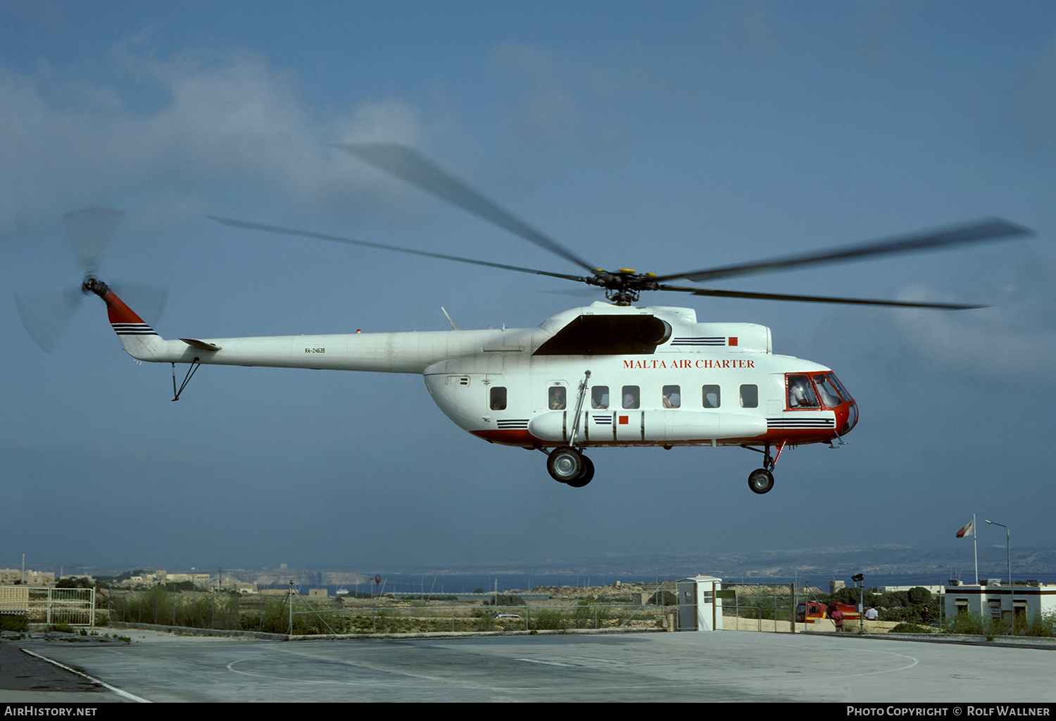 Aircraft Photo of RA-24639 | Mil Mi-8P | Malta Air Charter | AirHistory.net #240940