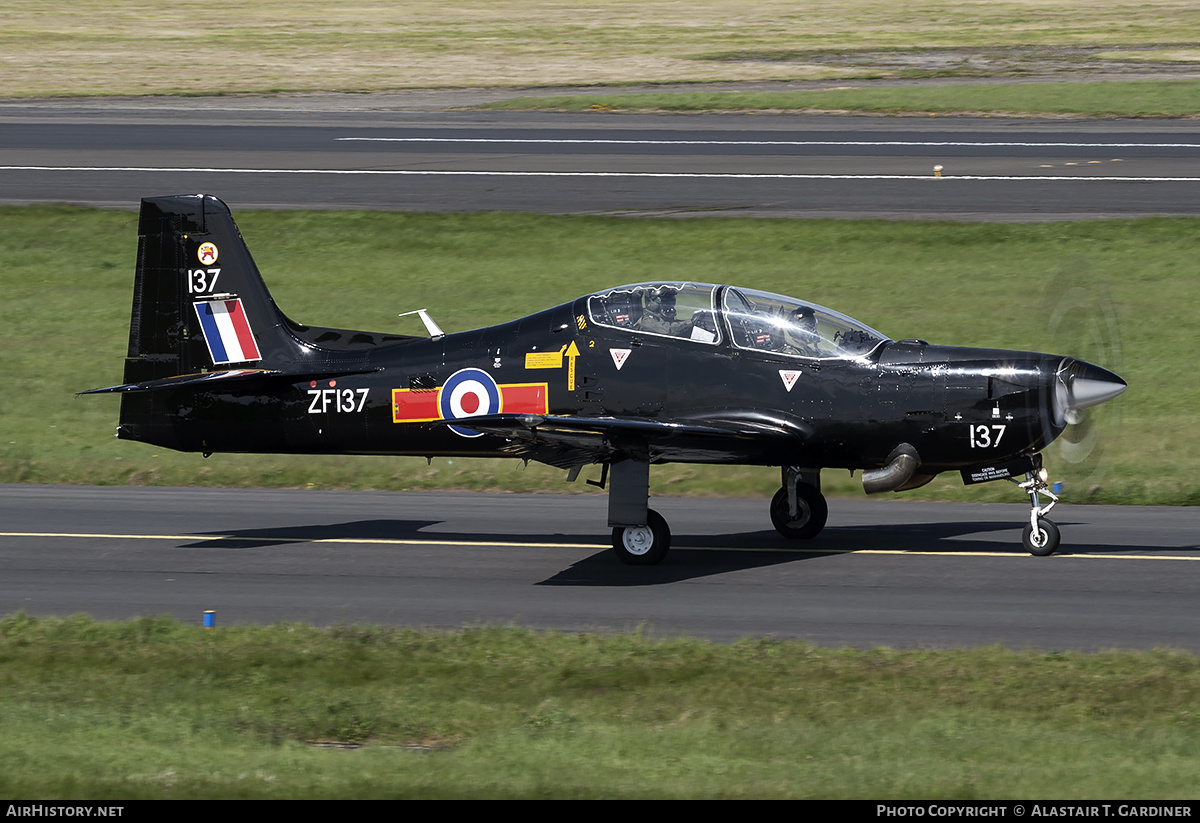 Aircraft Photo of ZF137 | Short S-312 Tucano T1 | UK - Air Force | AirHistory.net #240947