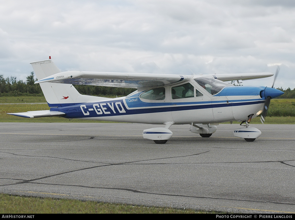 Aircraft Photo of C-GEYQ | Cessna 177B Cardinal | AirHistory.net #240953