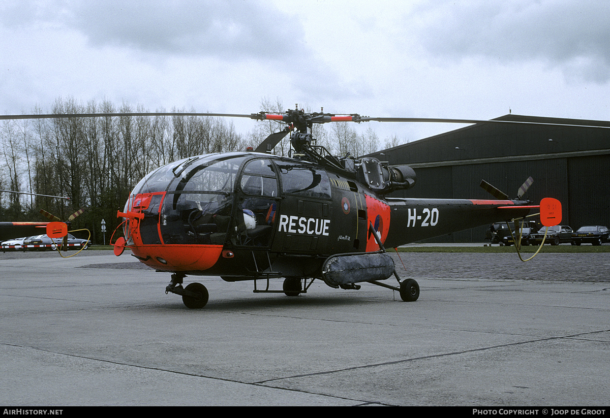 Aircraft Photo of H-20 | Sud SE-3160 Alouette III | Netherlands - Air Force | AirHistory.net #240972