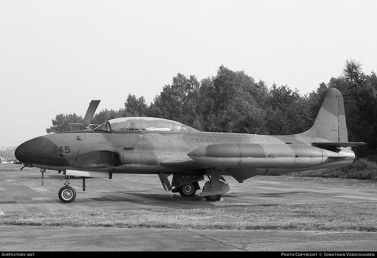 Aircraft Photo of 133345 | Canadair CT-133 Silver Star 3 | Canada - Air Force | AirHistory.net #240975