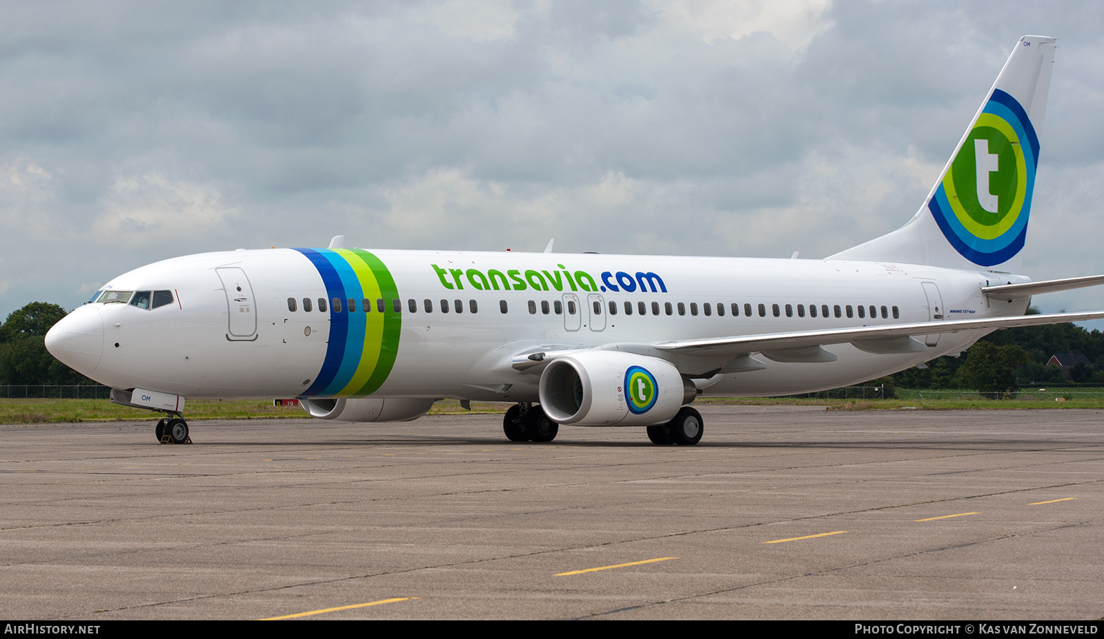 Aircraft Photo of PH-ZOM | Boeing 737-8HX | Transavia | AirHistory.net #240981