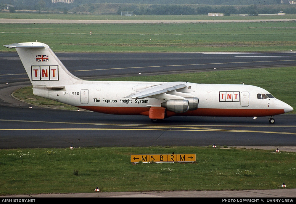 Aircraft Photo of G-TNTG | British Aerospace BAe-146-300QT Quiet Trader | TNT Express | AirHistory.net #240990