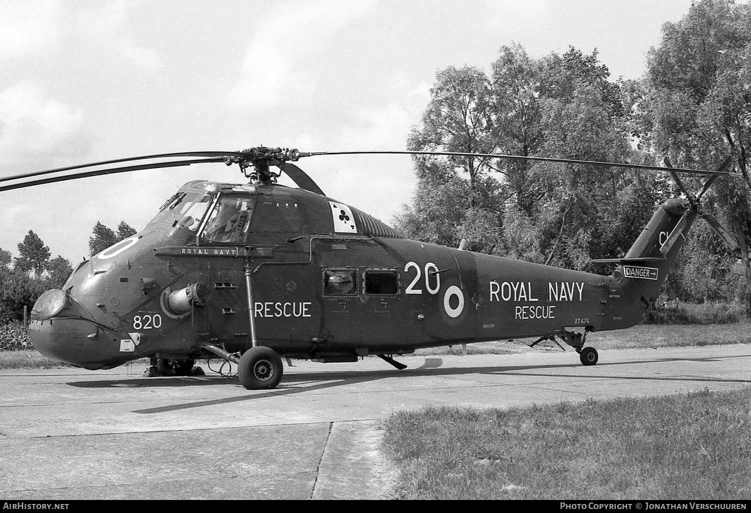 Aircraft Photo of XT474 | Westland WS-58 Wessex HU.5 | UK - Navy | AirHistory.net #240996
