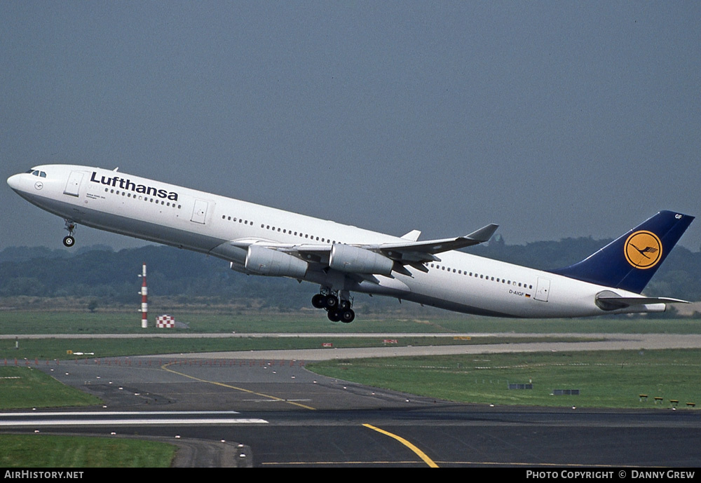 Aircraft Photo of D-AIGF | Airbus A340-311 | Lufthansa | AirHistory.net #241016