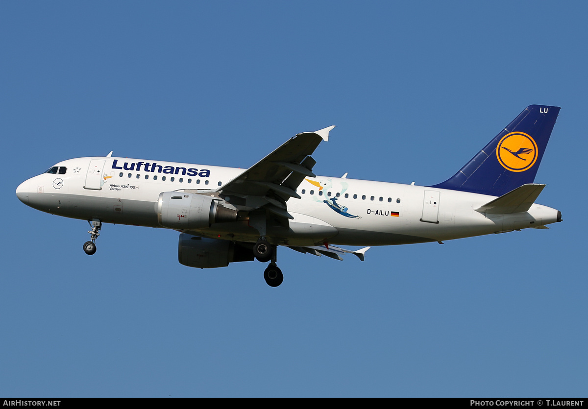 Aircraft Photo of D-AILU | Airbus A319-114 | Lufthansa | AirHistory.net #241021