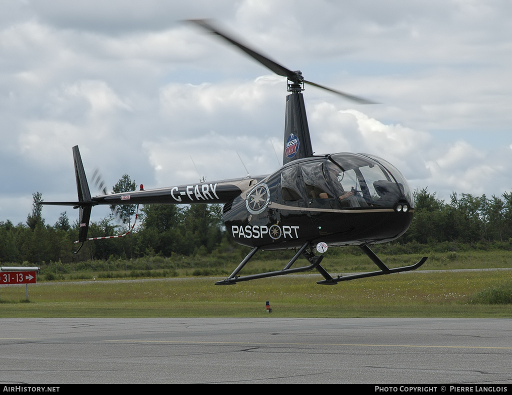 Aircraft Photo of C-FARY | Robinson R-44 Raven II | Passport Hélico | AirHistory.net #241030