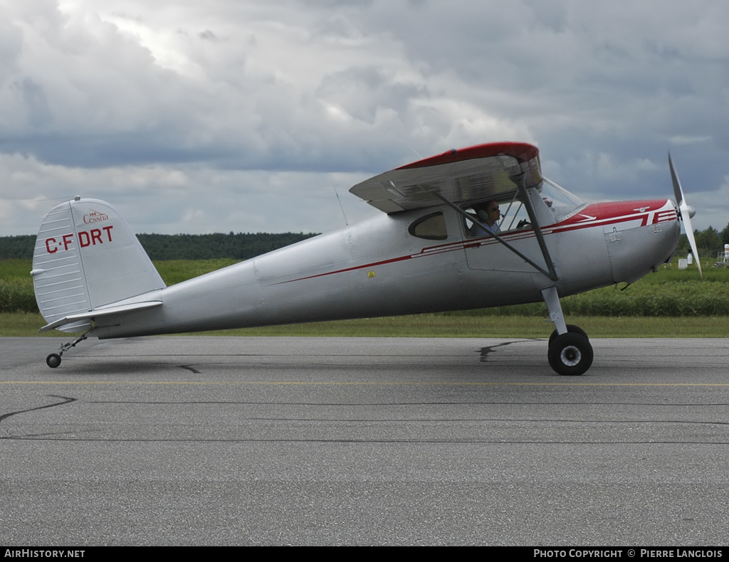 Aircraft Photo of C-FDRT | Cessna 140X | AirHistory.net #241033