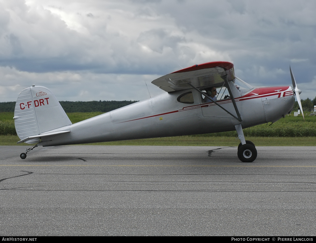 Aircraft Photo of C-FDRT | Cessna 140X | AirHistory.net #241033