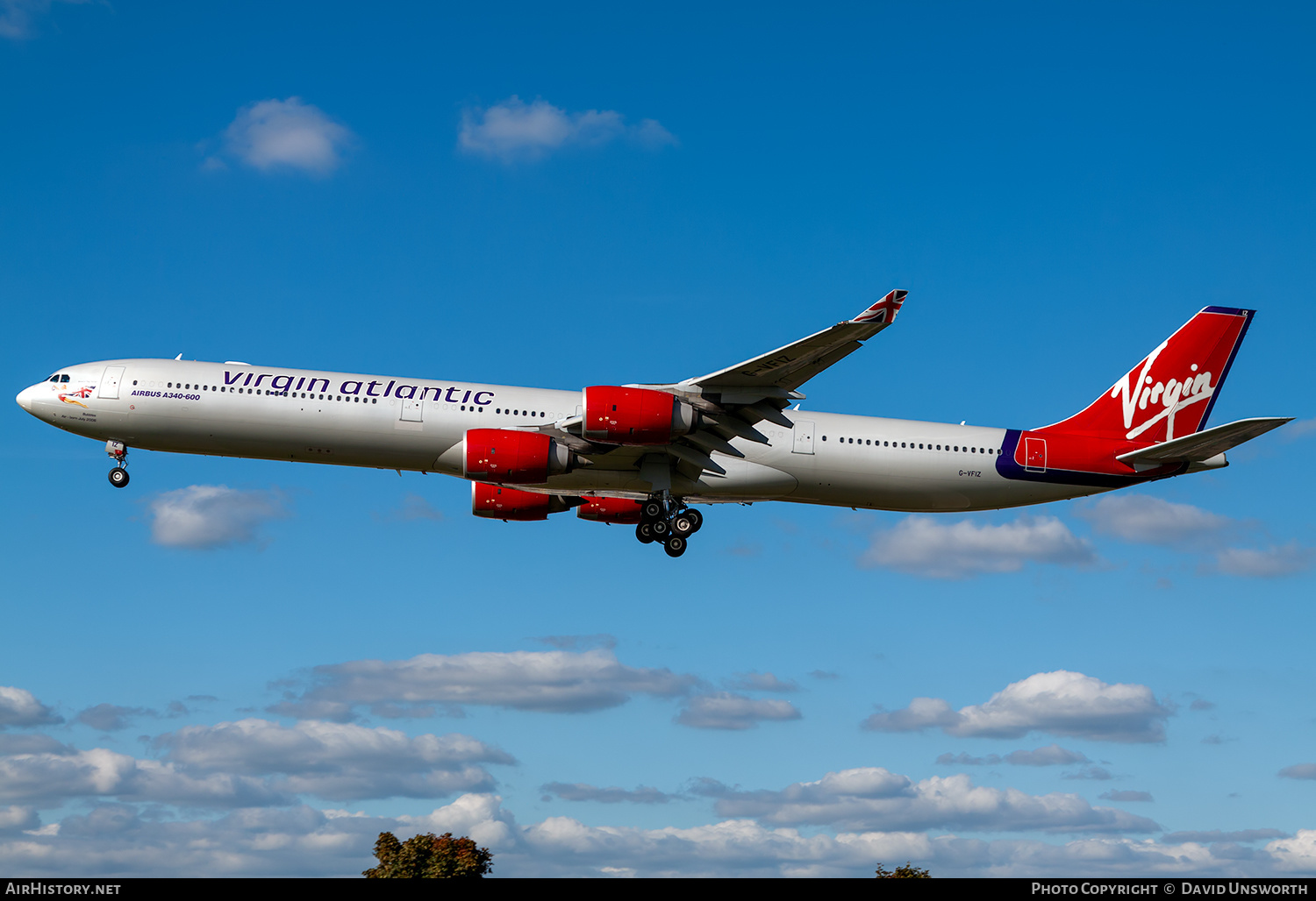 Aircraft Photo of G-VFIZ | Airbus A340-642 | Virgin Atlantic Airways | AirHistory.net #241039