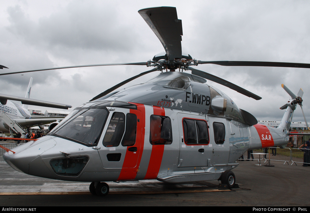 Aircraft Photo of F-WWPB | Eurocopter EC-175 | Eurocopter | AirHistory.net #241041