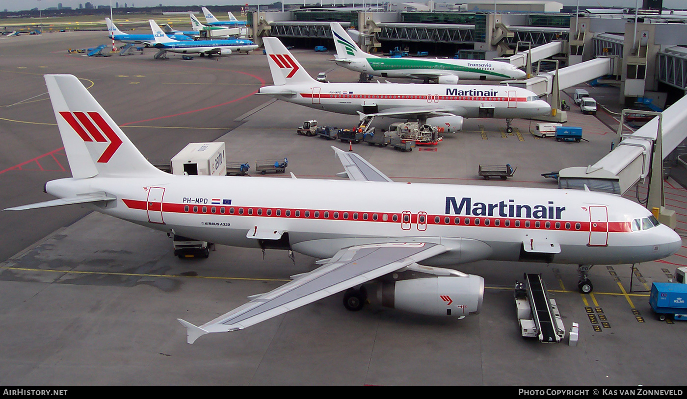 Aircraft Photo of PH-MPD | Airbus A320-232 | Martinair | AirHistory.net #241053