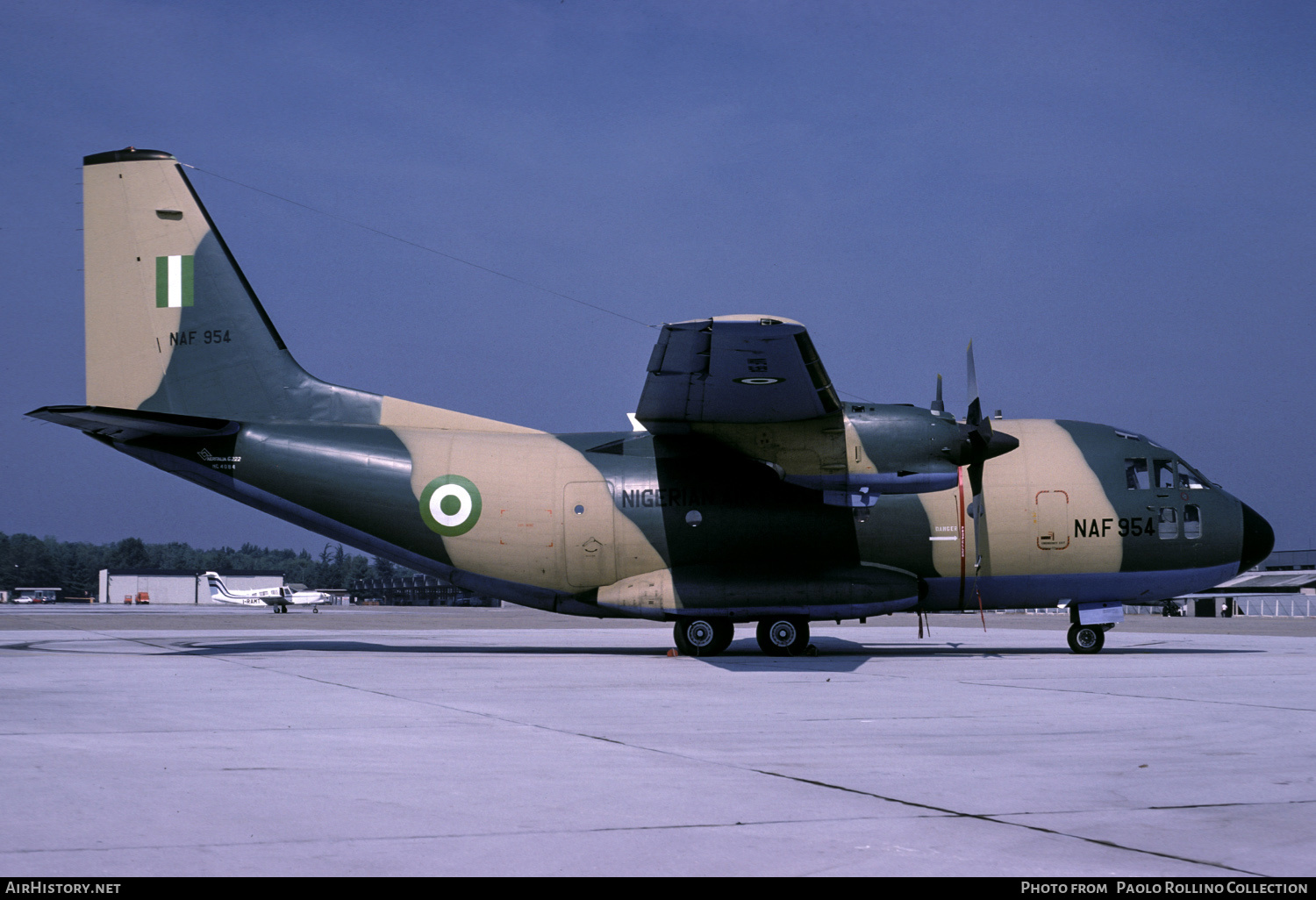 Aircraft Photo of NAF954 | Aeritalia G-222 | Nigeria - Air Force | AirHistory.net #241077