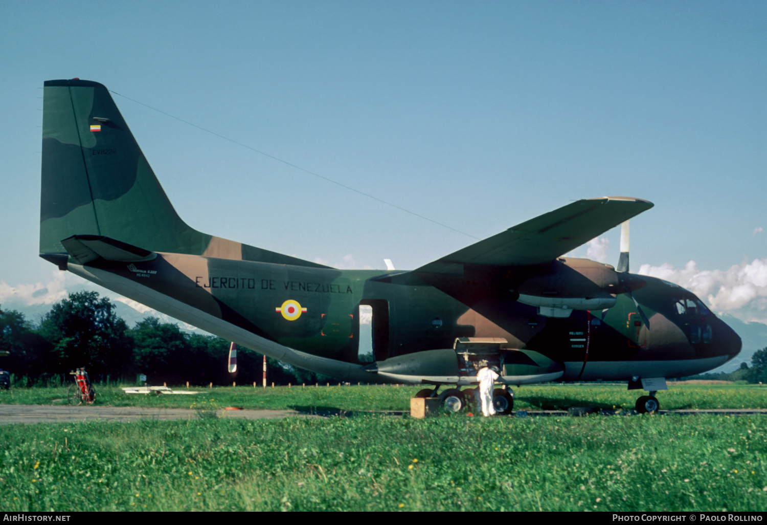 Aircraft Photo of EV-8228 | Aeritalia G-222TCM | Venezuela - Army | AirHistory.net #241081