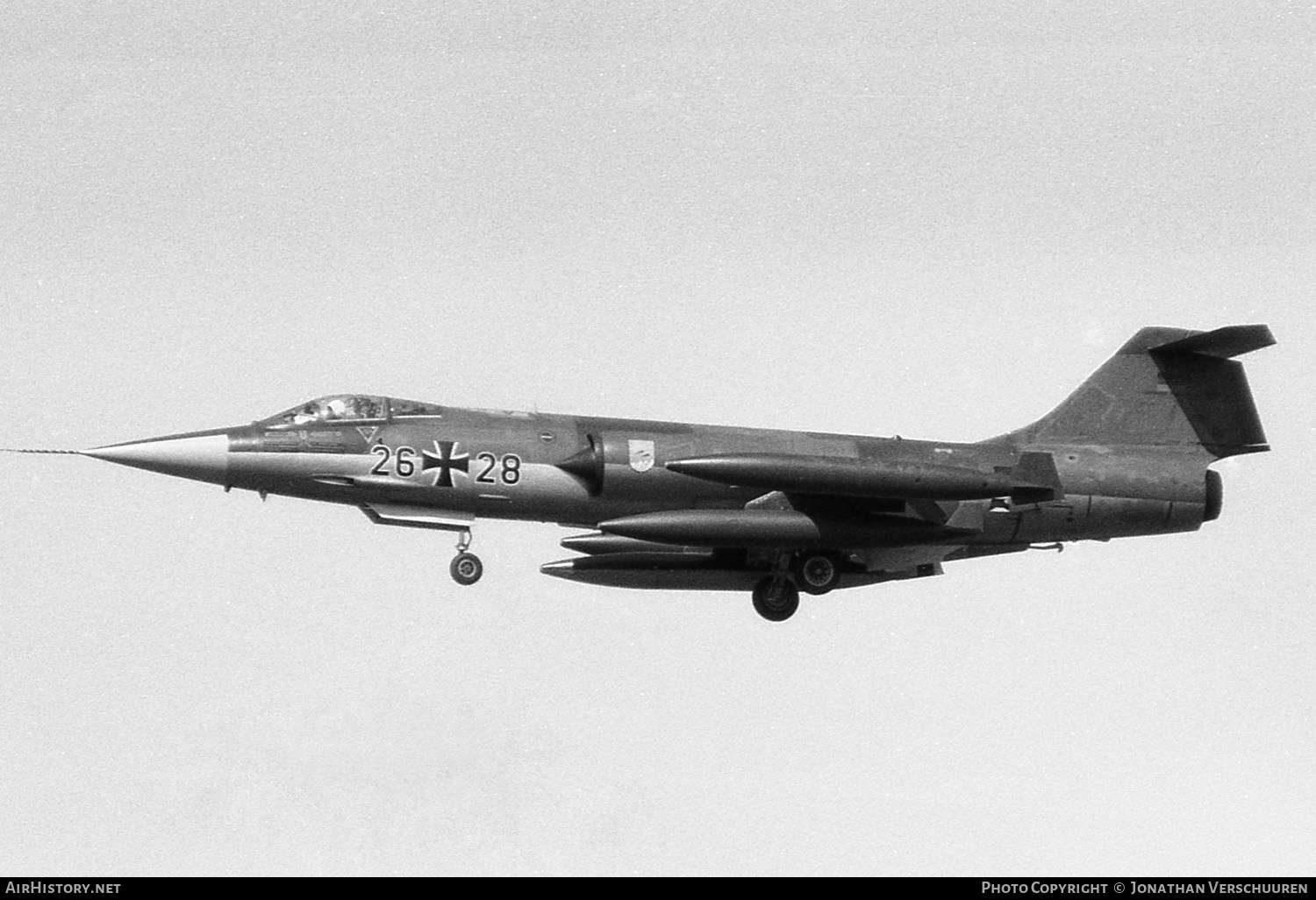 Aircraft Photo of 2628 | Lockheed F-104G Starfighter | Germany - Air Force | AirHistory.net #241097