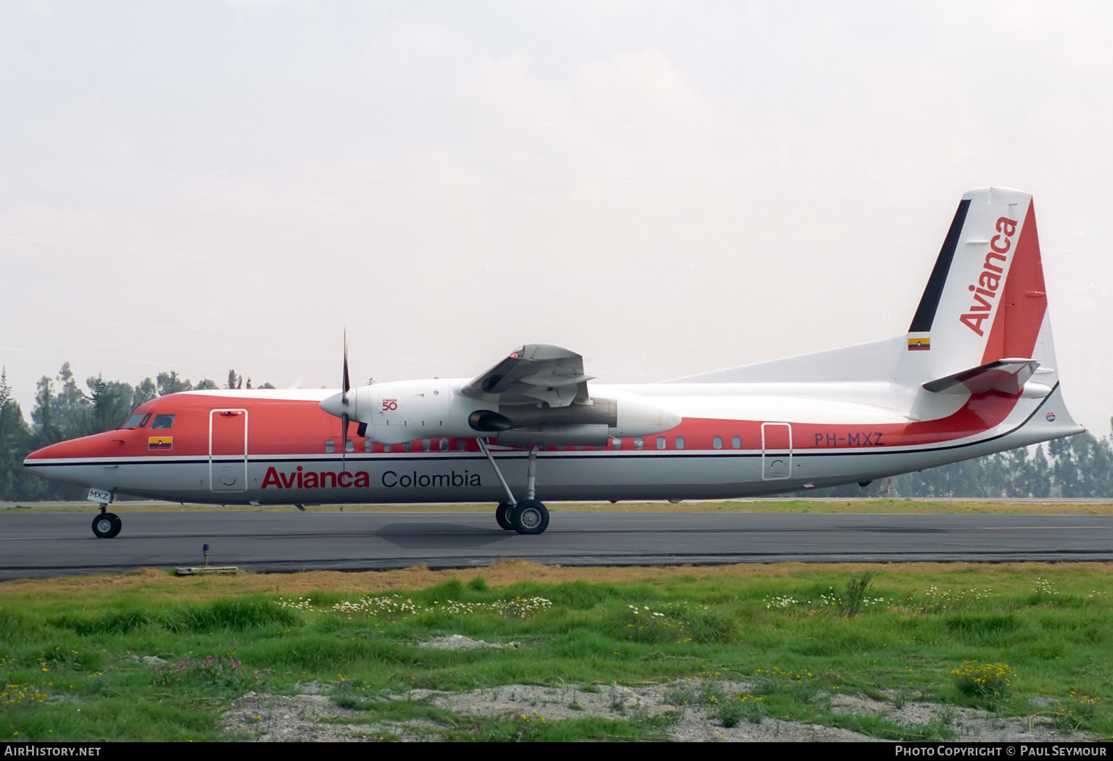 Aircraft Photo of PH-MXZ | Fokker 50 | Avianca | AirHistory.net #241107