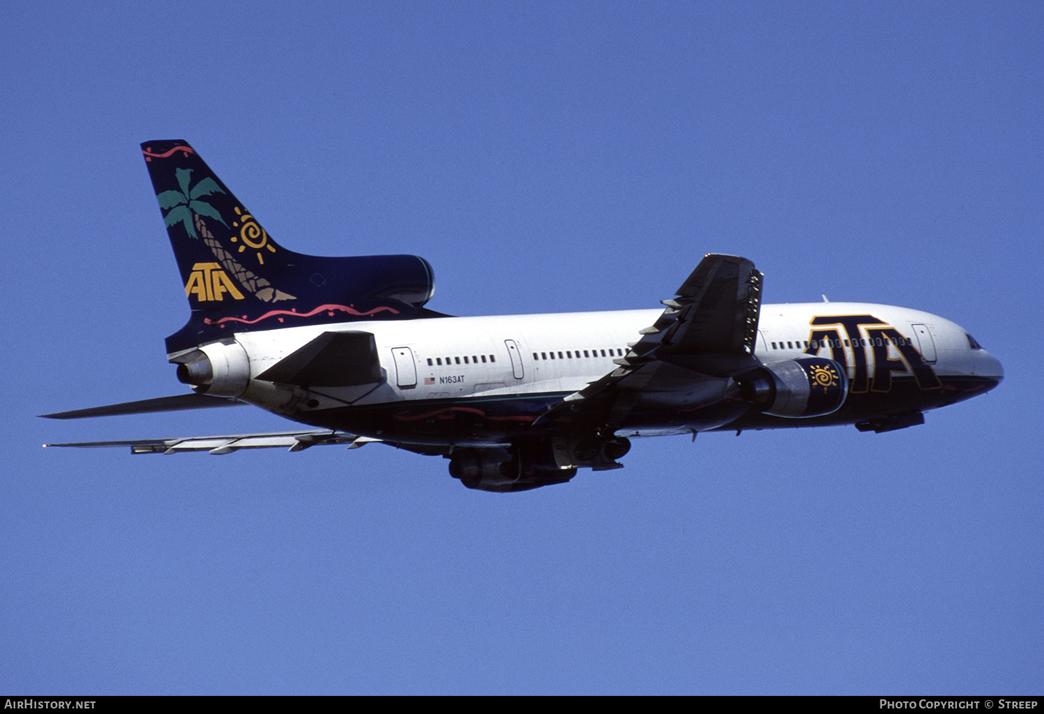 Aircraft Photo of N163AT | Lockheed L-1011-385-3 TriStar 500 | American Trans Air - ATA | AirHistory.net #241109
