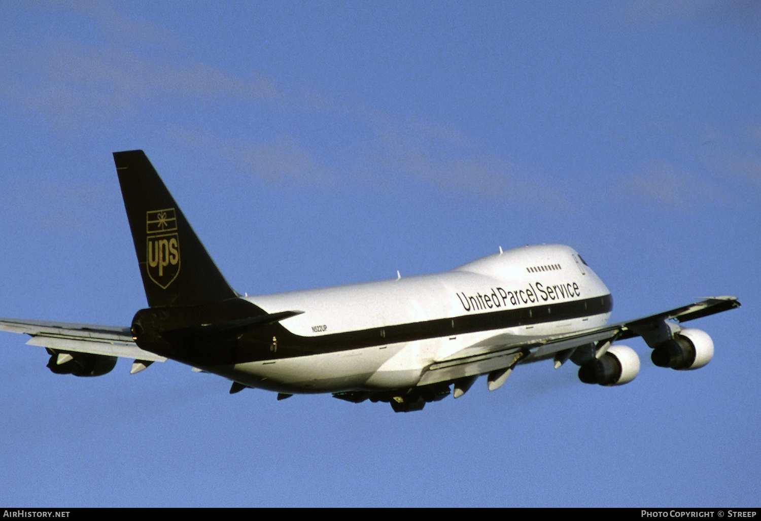 Aircraft Photo of N522UP | Boeing 747-212B(SF) | United Parcel Service - UPS | AirHistory.net #241111