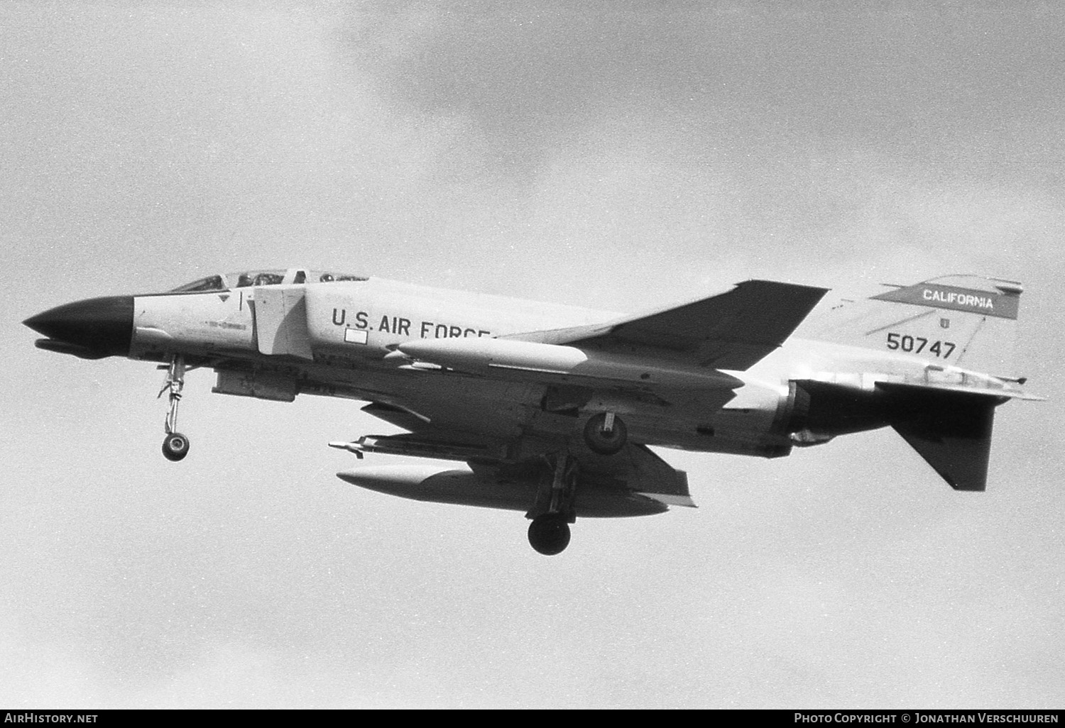 Aircraft Photo of 65-0747 / 50747 | McDonnell Douglas F-4D Phantom II | USA - Air Force | AirHistory.net #241126