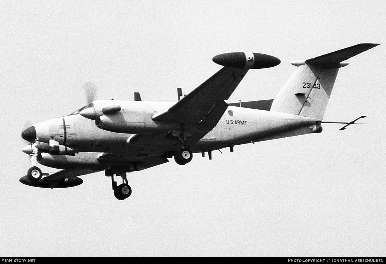 Aircraft Photo of 78-23143 / 23143 | Beech RC-12D Huron (A200CT) | USA - Army | AirHistory.net #241137