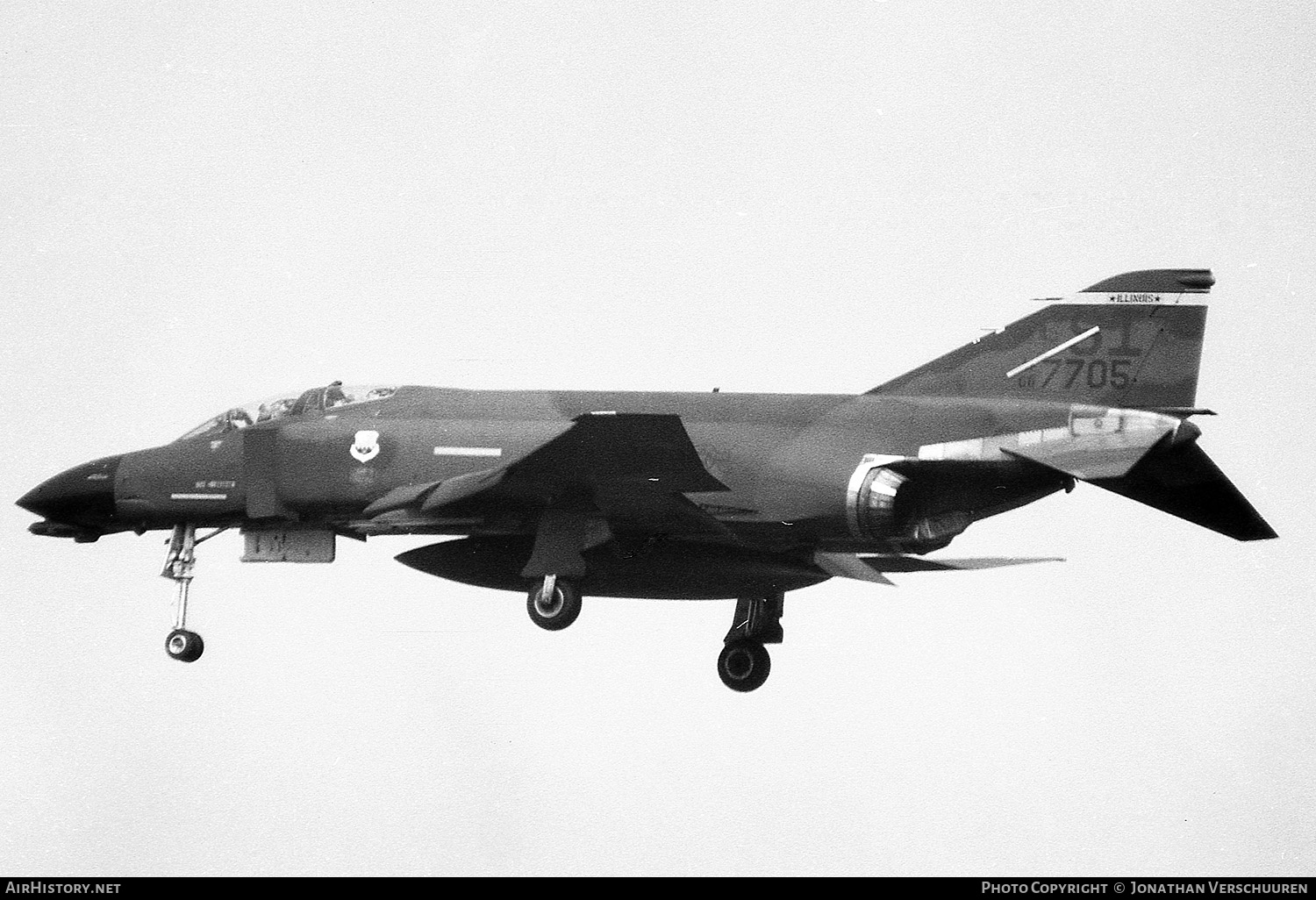 Aircraft Photo of 66-7705 / AF66-7705 | McDonnell Douglas F-4D Phantom II | USA - Air Force | AirHistory.net #241155