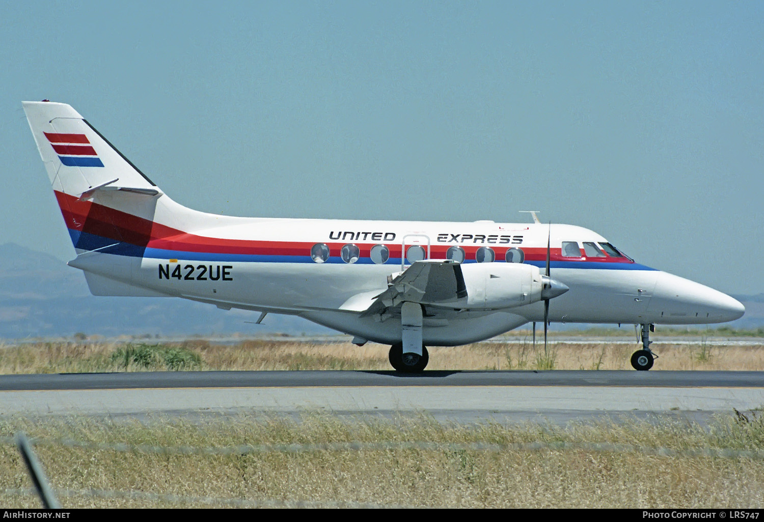 Aircraft Photo of N422UE | British Aerospace BAe-3101 Jetstream 31 | United Express | AirHistory.net #241162